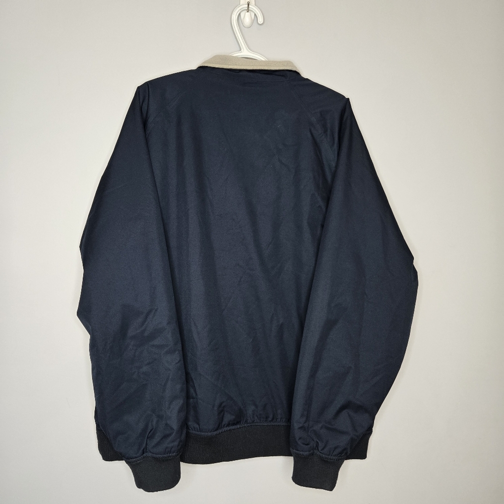 Orvis Cascade Bone‎ Dry Fleece Lined Bomber Jacket Outdoor Navy Blue Men’s XL - Picture 7 of 7